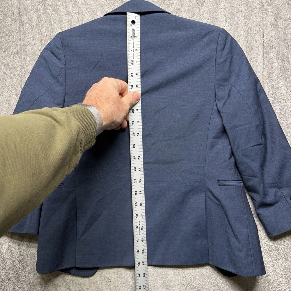 Michael Kors Boys Navy Wool‎ Blazer Suit Jacket School Formal 8R